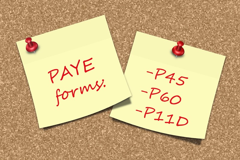 Starter checklist for PAYE